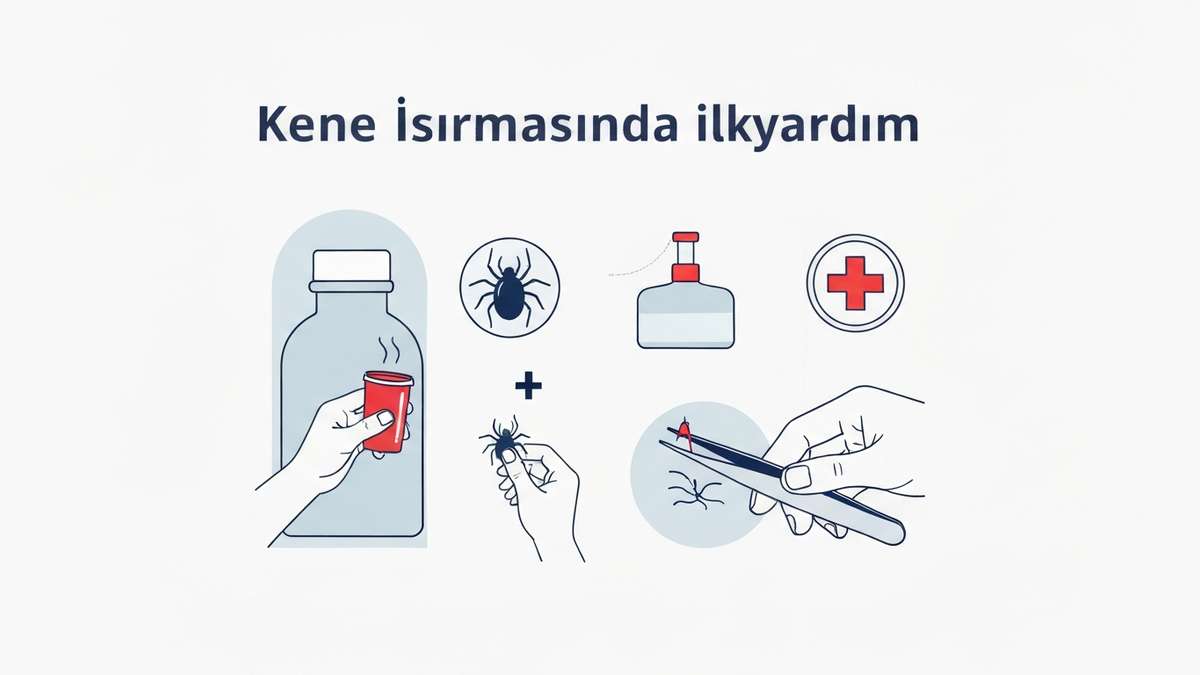 Kene Isırmasında İlk Yardım: Adım Adım Güvenli Çıkarma Rehberi