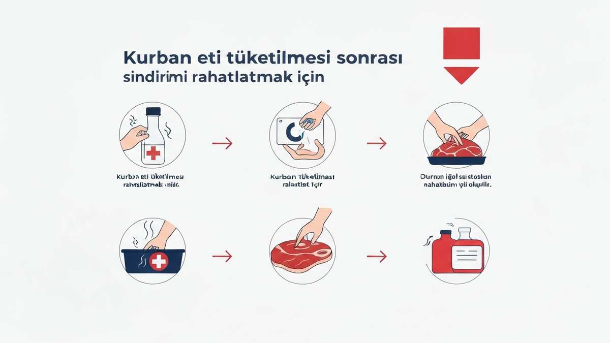 Kurban Eti Sonrası Sindirimi Rahatlatmanın Sağlıklı Yolları