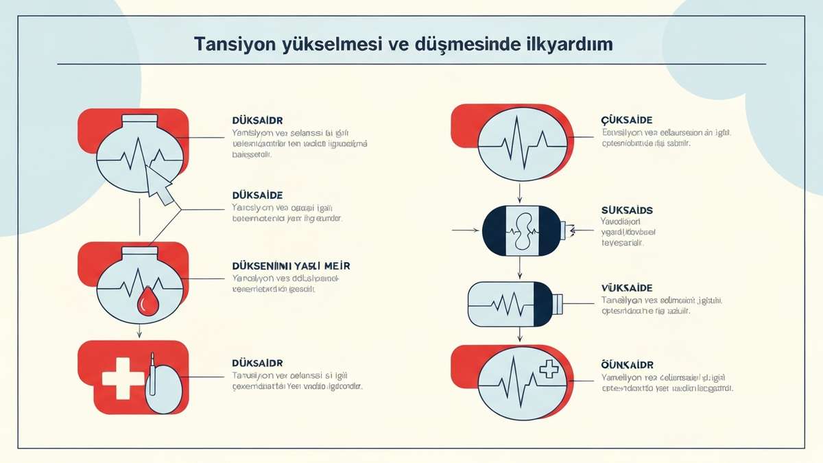 Tansiyon Yükselmesi ve Düşmesinde İlkyardım: Hayat Kurtaran Rehber