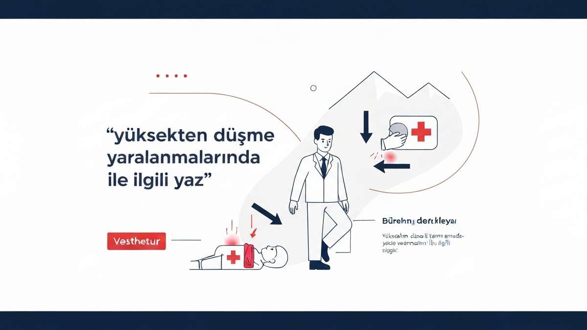 Yüksekten Düşme Yaralanmalarında İlk Yardım: Hayat Kurtaran Adımlar